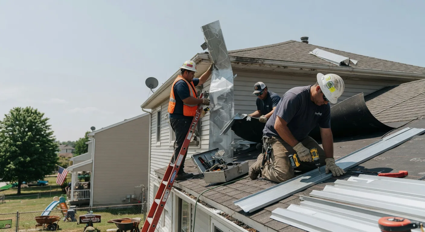 Metal Roof Repair in Battle Creek, NE